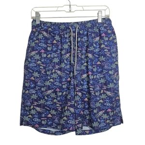 Peter Millar Blue Board Shorts Quick-Dry Swimwear